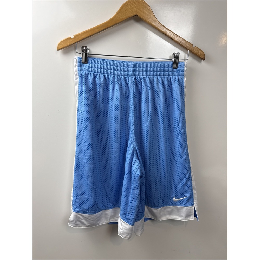 Nike Training Basketball Boys Shorts Sz S Sky Blue White Men's